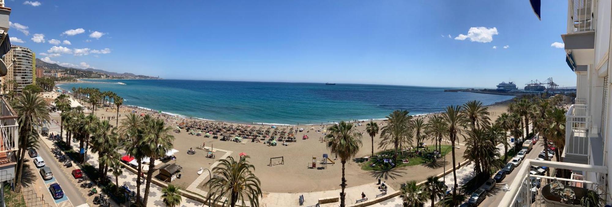 Malagueta'S Views Leilighet Málaga Eksteriør bilde